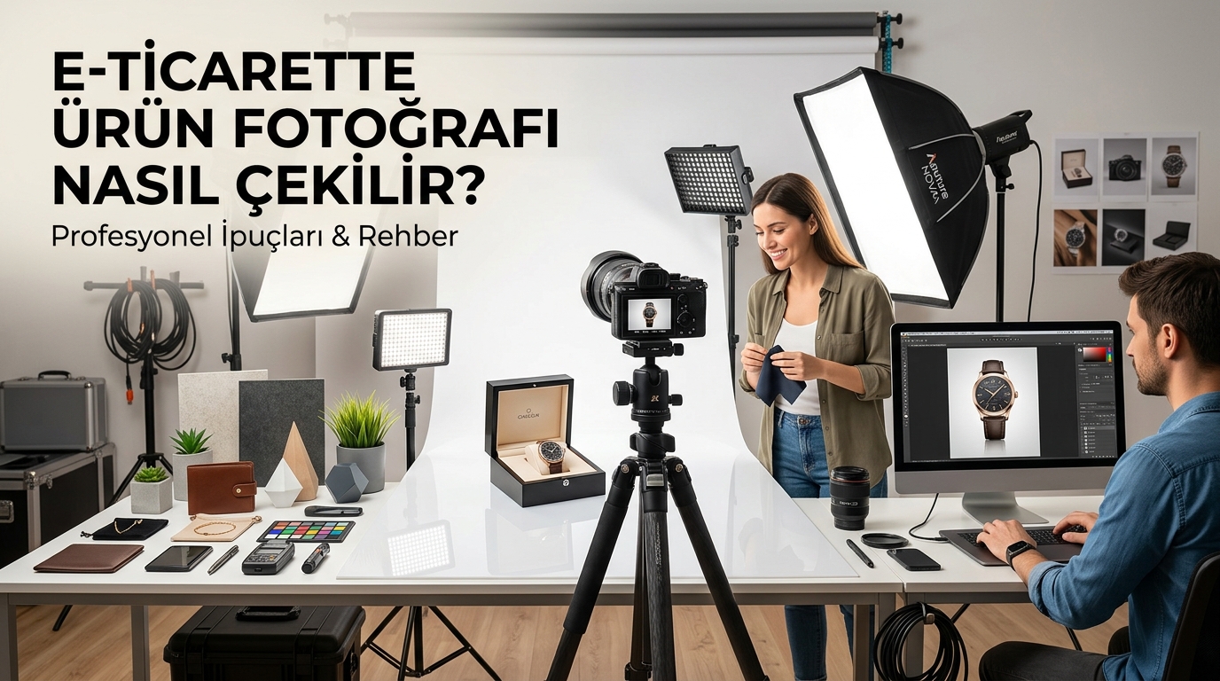 E-Ticarette Ürün Fotoğrafı Nasıl Çekilir?